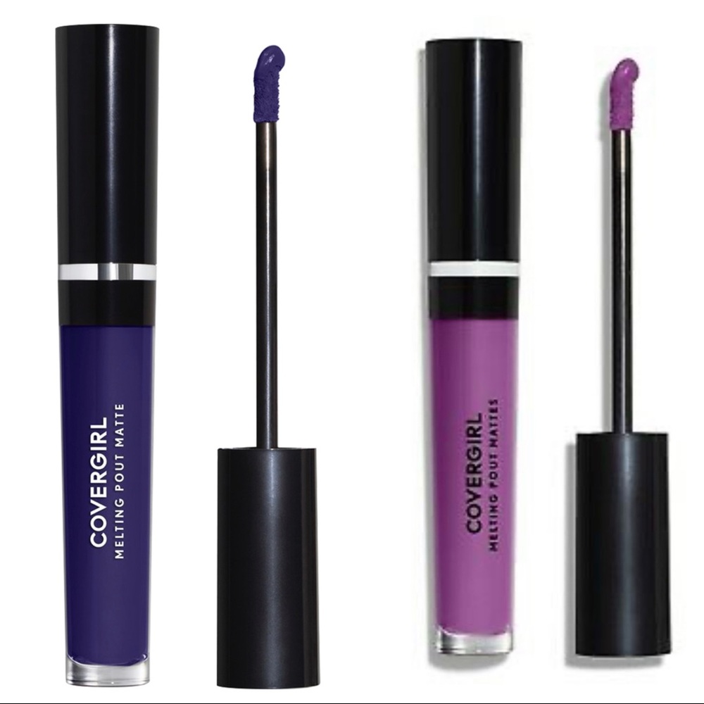 COVERGIRL Melting Pout Matte Liquid Lips #330 Seismic Impulsion & #318 Virgo